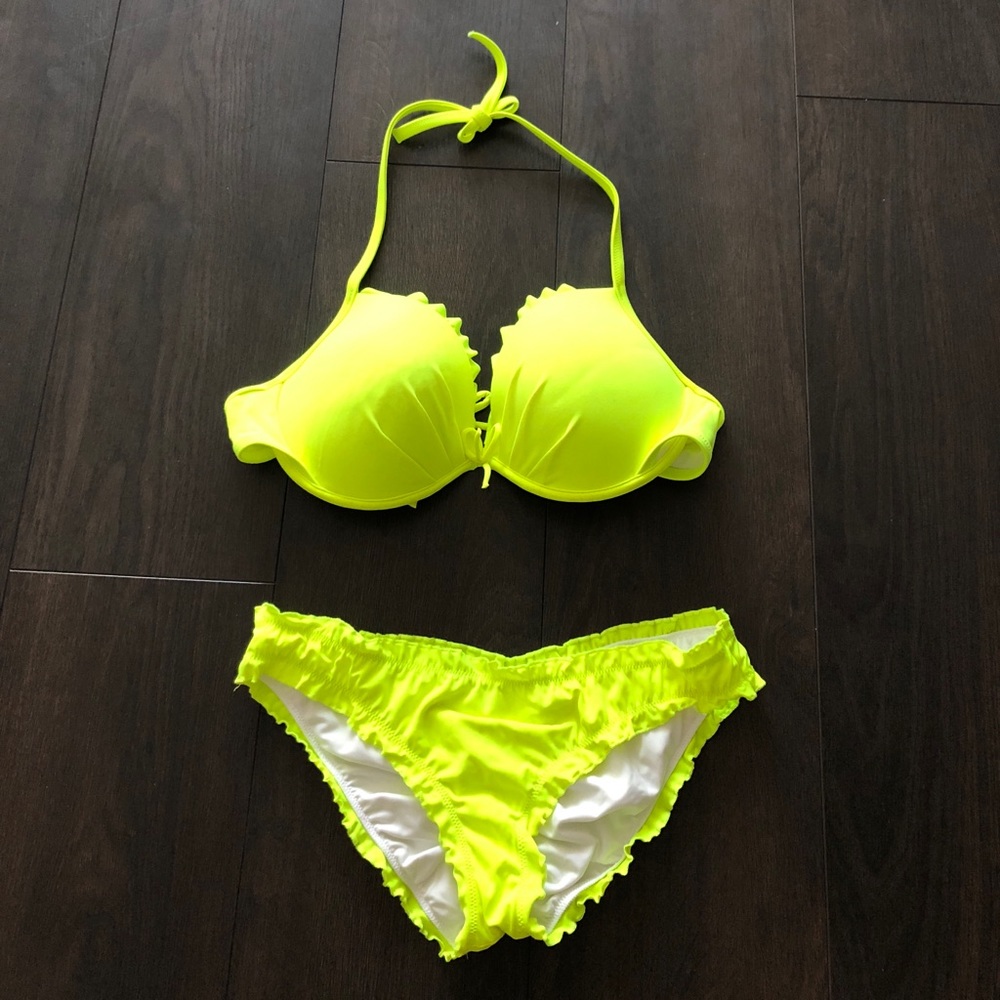 Victoria’s Secret Neon Green Bikini